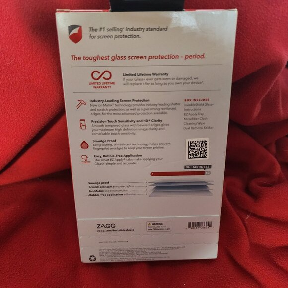 Invisible Shield Glass+ Extreme Impact and Scratch Screen Protector for iPhone X - Picture 7 of 16